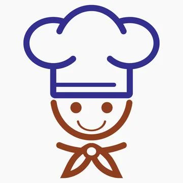 Chef icon. Stock Illustration