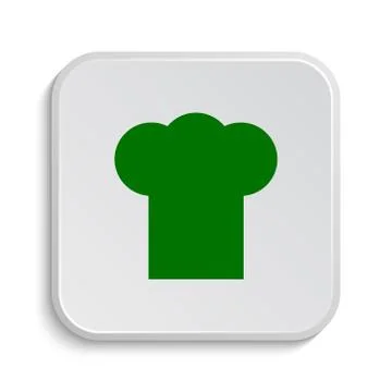 Chef icon. Internet button on white background.. Stock Illustration