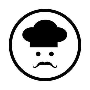 Chef icon - vector iconic design Stock Illustration
