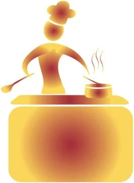 Chef Illustrazione stock