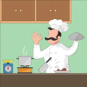 Chef Stock Illustration