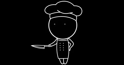 Chef in the kitchen Stock Footage 319377711