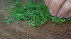 Female Hands Chef Cutting Raw Chicken Meat Breast. Stock Footage