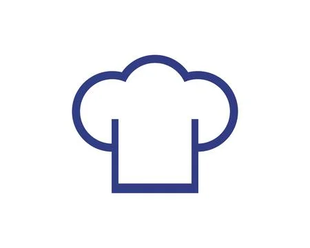 Chef logo classical cook catering vector design Stock Illustration