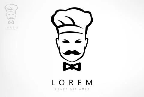 Chef logo Stock Illustration