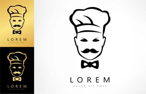 Chef logo Stock Illustration