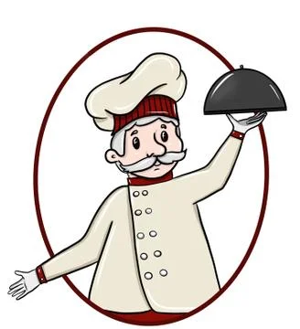 Chef logo Stock Illustration