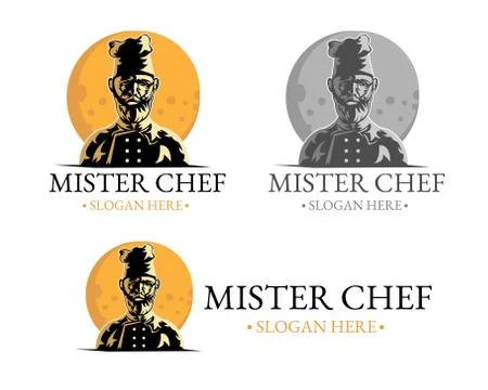 Chef logo Stock Illustration