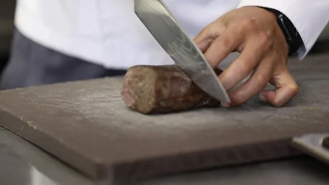 The chef is making  delicates 1 Stock Footage 314977958