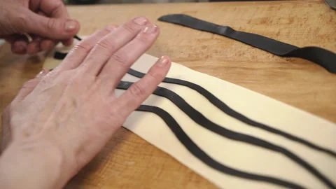 The chef is making dumplings Stock Footage 146880158