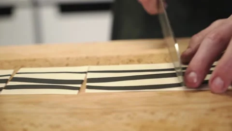 The chef is making dumplings Stock Footage 146880163