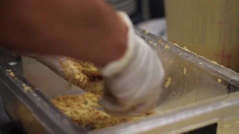 Chef making pastry Video stock 95619911