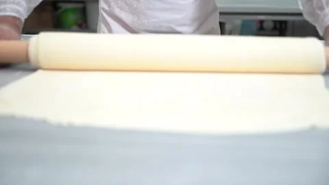 A chef making Turkish baklava Stock Footage 150081974