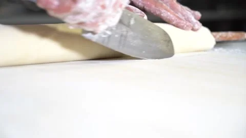 A chef making Turkish baklava Stock Footage 150082167