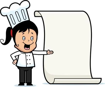 Chef Menu Stock Illustration