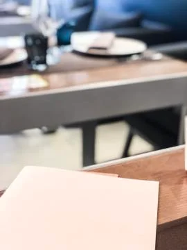 Chef menu pattern Stock-Fotos