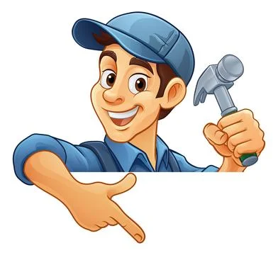 Chef new pointing 2024 A10-05 Stock Illustration
