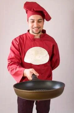 Chef portrait Stock-Fotos