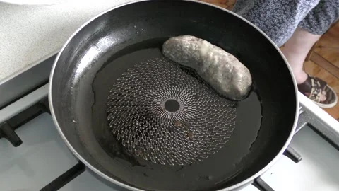 The chef prepares deer meat cutlets.  healthy food concept Stock Footage 155068102