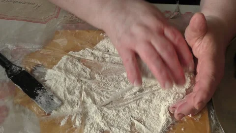 The chef prepares meat cutlets Stock Footage 167105046