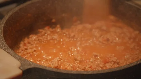 Chef prepares sauce - close up Stock Footage 125674047