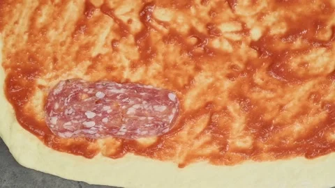 The chef prepares tasty pizza. Stock-Footage 169798216