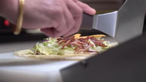 Chef Prepares Wrap 스톡 동영상 151517829