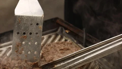 The chef is preparing a BBQ 7 Stock Footage 311763476