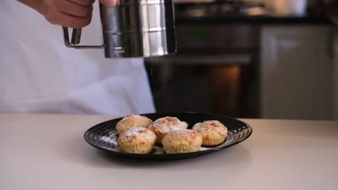  chef preparing dessert Stock Footage 233448605