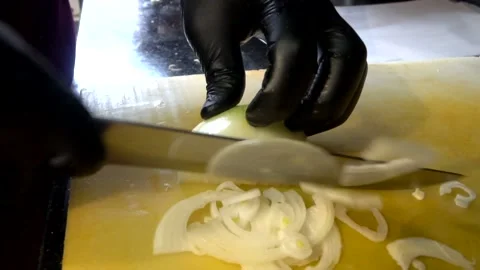 Chef preparing for dinner Video stock 158119656