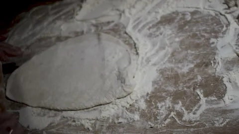 Chef preparing dough for baking MVI 9341 93 Stock Footage 167855659