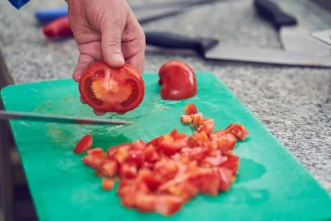 Chef Preparing Food Stock Photos