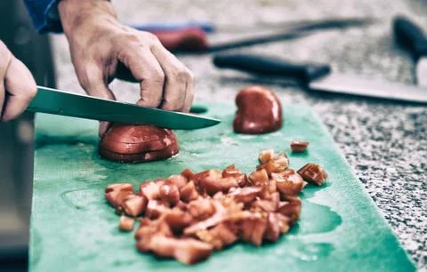 Chef Preparing Food Stock Photos