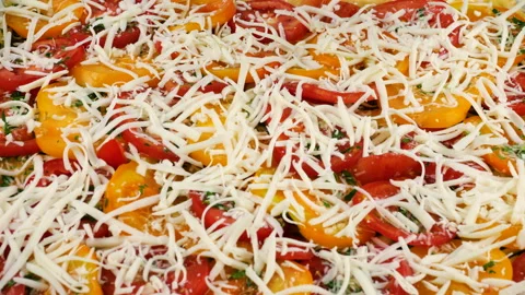 A chef is preparing a healthy vegetarian galette in the kitchen. Stock Footage 341552829