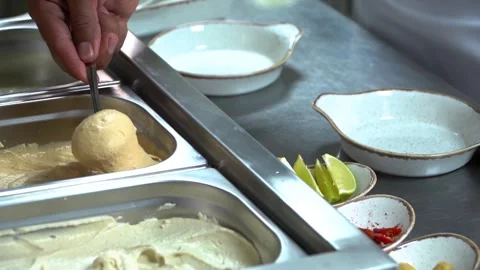 Chef Preparing Ingredients Stock Footage 318310259
