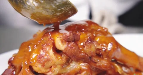 Chef Preparing Ingredients in Restaurant Kitchen 4K Stock-Footage 346395308