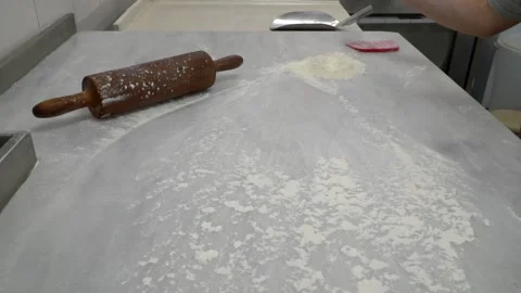 Chef preparing in the kitchen Stock Footage 136442613