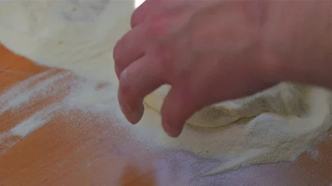 Chef preparing a pizza pizza place Stock Footage 79270555