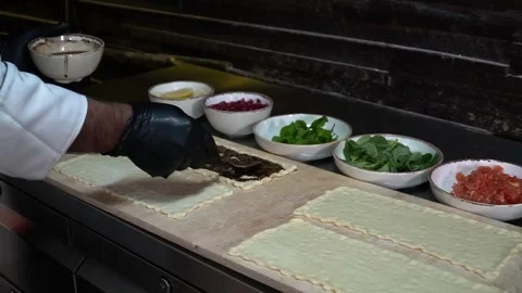 Chef Preparing Traditional Dish Stock Footage 319950562