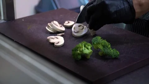 Chef Preparing Vegetables Stock Footage 319207531