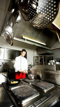 Chef restaurant Stock Photos