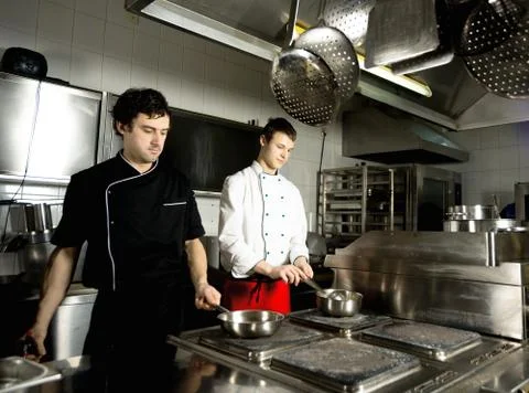 Chef restaurant Stock Photos