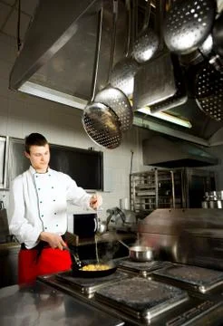 Chef restaurant Stock Photos