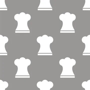 Chef seamless pattern Stock Illustration