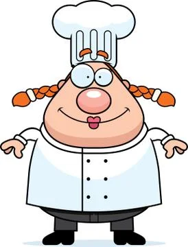 Chef Smiling Stock Illustration