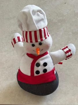Chef Snowman Stock Photos
