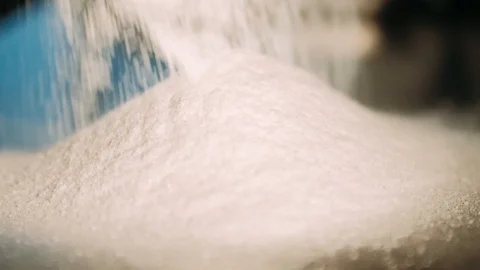 Chef sprinkling salt Stock Footage 125458406