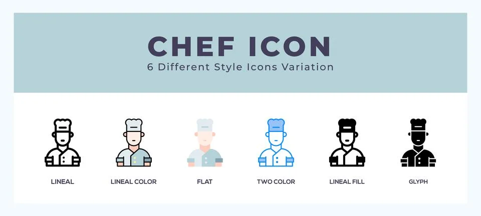 Chef symbol. logo. icon vector illustration. Illustration
