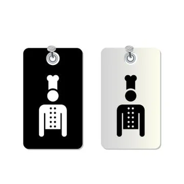 Chef symbol set Stock Illustration