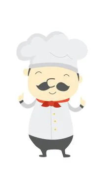 Chef taste Stock Illustration